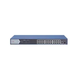 HIKVISION 24 Port Gigabit Unmanaged POE Switch DS-3E0526P-E/M Compitale with JK Visionn BNC
