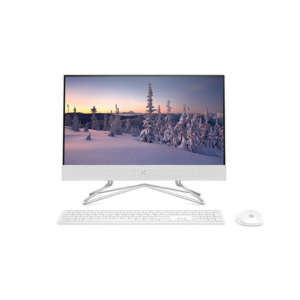HP All-in-One PC AMD Ryzen 3 3250U 21.5 inch(54.6cm) FHD 8GB RAM, 512GB SSD, AMD Radeon Graphics, White Wired Keyboard Mouse Combo (Windows 11, MSO, Snow White, 5.7 Kg) 22-dd0304in