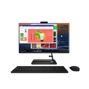 Lenovo IdeaCentre AIO 3 11th Gen Intel i3 23.8" FHD IPS 3-Side Edgeless All-in-One Desktop with Alexa Built-in (8GB/512GB SSD/Windows 11 Home/MS Office 2021/Wireless Keyboard & Mouse) F0G0012HIN