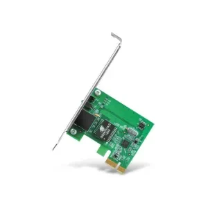 TP-LINK TG-3468 Gigabit PCI Express Network Adapter - Green, 32-bit 10/100/1000 Mbps RJ45 Port, IEEE 802.3X Flow Control, Win 11/10/8.1/8/7/Vista/XP, PCIe Ethernet Card