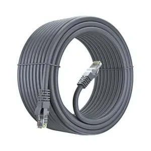 FEDUS Cat6 ,Heavy Duty Outdoor Cable 25M 82 Feet Weatherproof,/UV Resistant 10000mbps, Ethernet Cable Suitable for Direct Burial Installations cat6, Ethernet Patch Cable, LAN Cable Internet, Network C