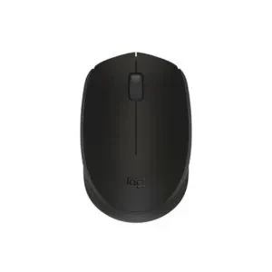 Logitech B170 Wireless Mouse, 2.4 GHz with USB Nano Receiver, Optical Tracking, 12-Months Battery Life, Ambidextrous, PC/Mac/Laptop - Black