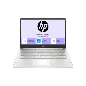 HP Laptop 14s, 12th Gen Intel Core i3-1215U, 14-inch (35.6 cm), FHD, 8GB DDR4, 512GB SSD, Intel UHD graphics, Thin & light, Dual speakers (Win 11, MSO 2021, Silver, 1.46 kg), dy5008TU