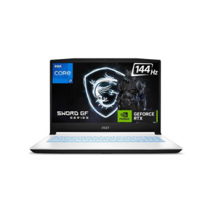 MSI Sword 15 A12VF, Intel 12th Gen. i7-12650H, 40CM FHD 144Hz Gaming Laptop (16GB/1TB NVMe SSD/Windows 11 Home/Nvidia GeForce RTX4050, 6GB GDDR6/White/2.25Kg), A12VE-402IN