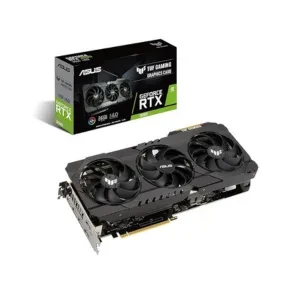 ASUS TUF Gaming NVIDIA GeForce RTX 3090 OC Edition Graphics Card (PCIe 4.0, 24 GB GDDR6X, HDMI 2.1, DisplayPort 1.4a, Dual Ball Fan Bearings, Military-Grade Certification, GPU Tweak II), pci_e_x4