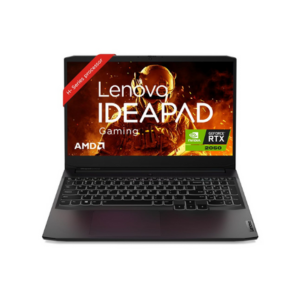 Lenovo IdeaPad Gaming 3 AMD Ryzen 5 5500H 15.6" (39.62cm) FHD IPS 250nits Gaming Laptop (16GB/512GB SSD/NVIDIA GTX 2050 4GB/60Hz/Win 11/Alexa/3 Month Game Pass/Shadow Black/2.25Kg),82K2029CIN