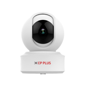 CP PLUS 2MP Full HD Smart Wi-Fi CCTV Home Security Camera | 360° with Pan Tilt | View & Talk | Motion Alert | Night Vision | SD Card (Upto 128 GB), Alexa & Google Support | IR Distance 10mtr | CP-E25A