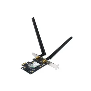 ASUS PCE-AX3000 Dual Band PCI-E WiFi 6 (802.11ax). Supporting 160MHz, Bluetooth 5.0, WPA3 Network Security, OFDMA and MU-MIMO