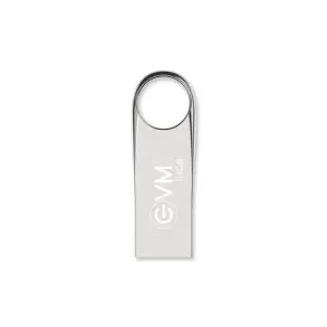 EVM EnVault 64GB Metal USB 2.0 Flash Drive - Fast Data Transfer and Reliable Storage Solution - High Performance with up to 25MB/s Read - Durable Metallic Black Casing - (EVMPDV/64GB)